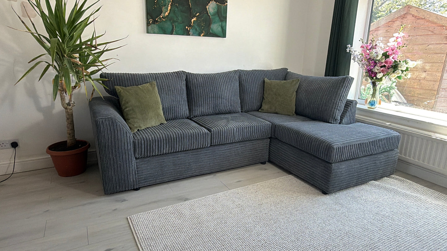 Corded Corner sofa