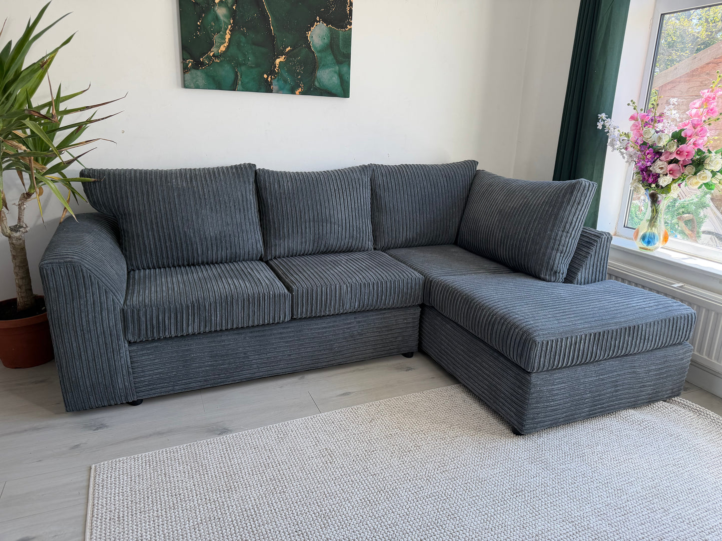 Corded Corner sofa