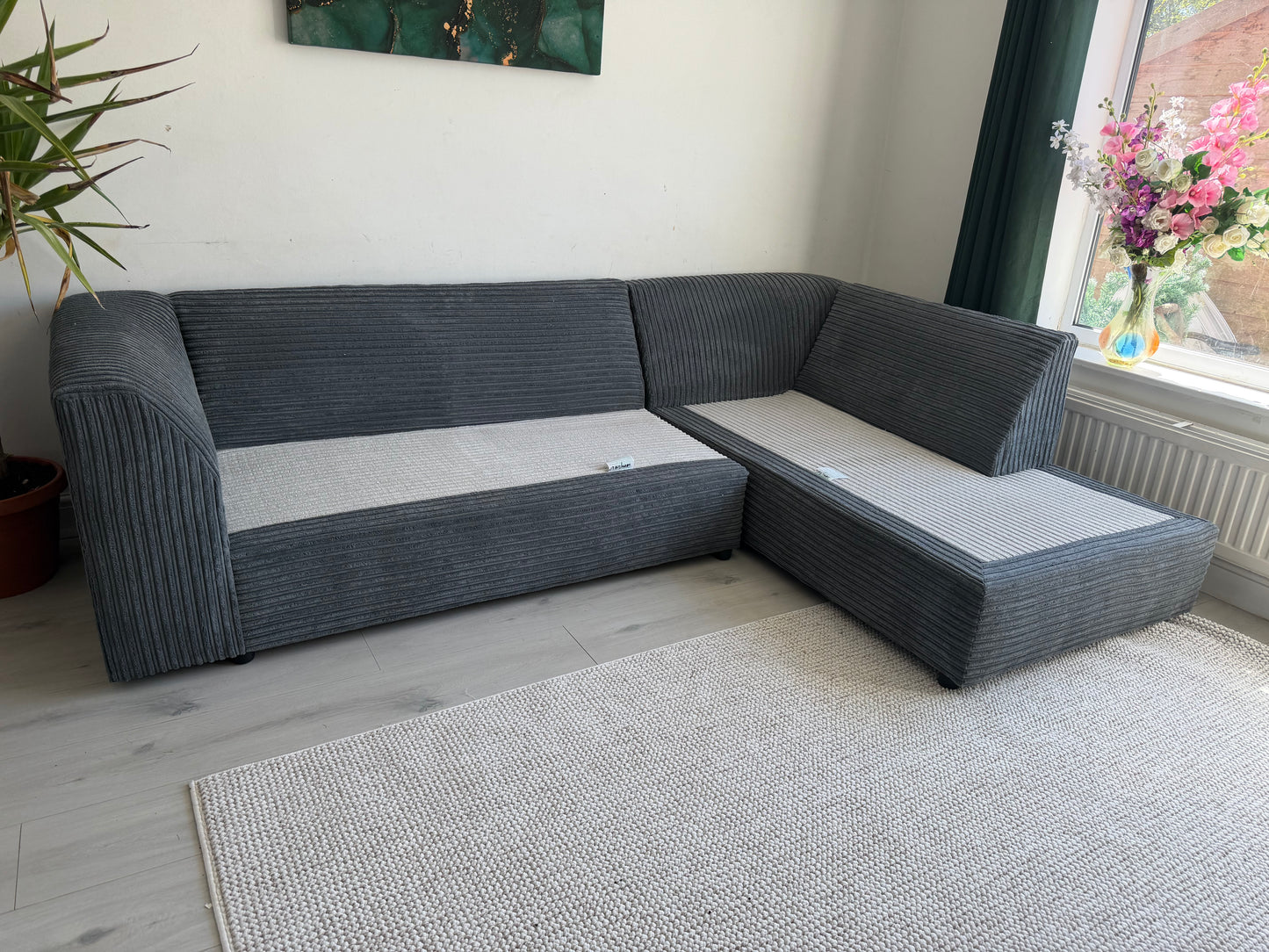 Corded Corner sofa