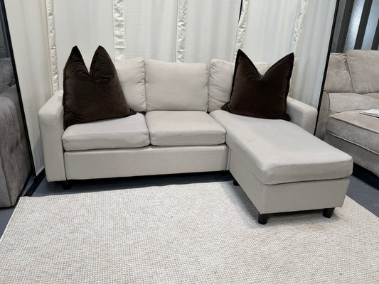 wayfair corner/three seater and footstall